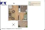Etagenwohnung Stralsund - 1 Zimmer, 41 m&sup2;, 419&euro; | Angebot:26381994